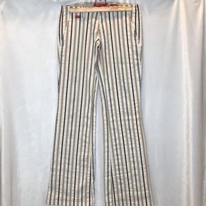 Miss Sixty ‘Thierry’ low rise striped pant